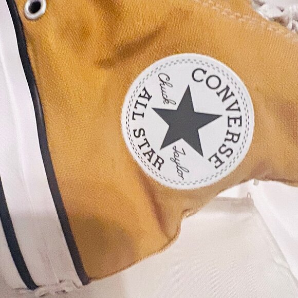 Converse All Star-Chuck Taylor-Unisex Burnt Honey High Top Sneakers-W 9, M 7 - Picture 8 of 16